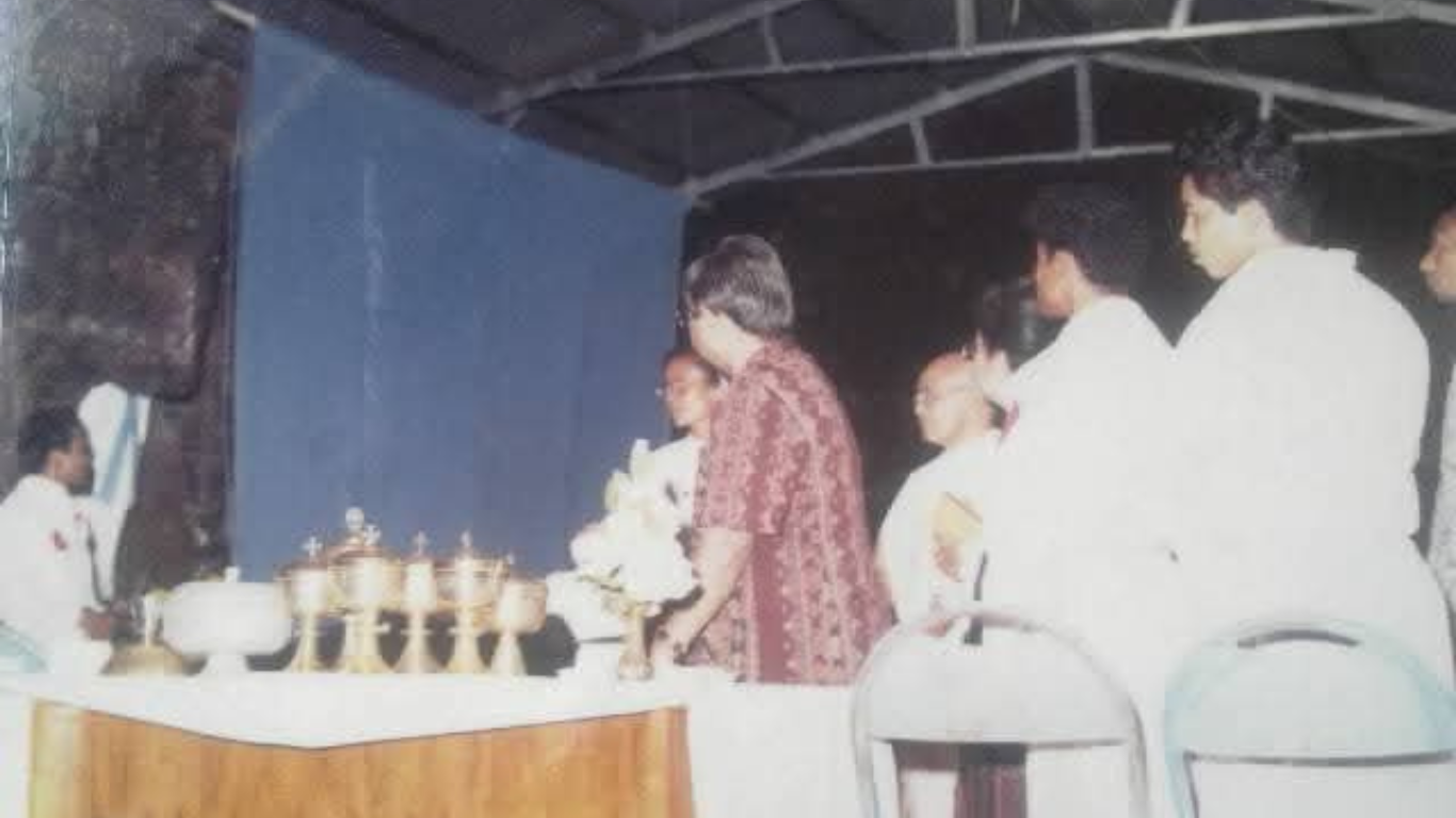 Pengresmian Taman Doa Maria Immaculata 31 Oktober 1992