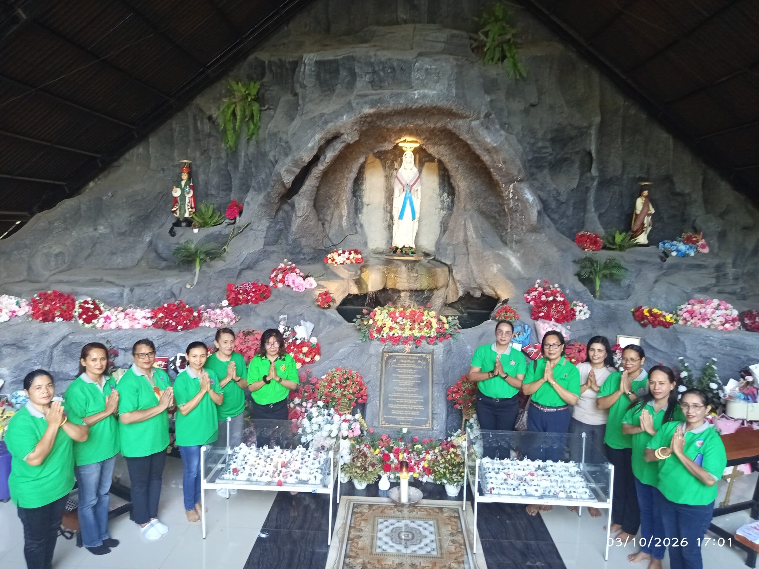 Ziarah WKRI Ranting Sta.Monica, Katedral Kristus Raja Kupang